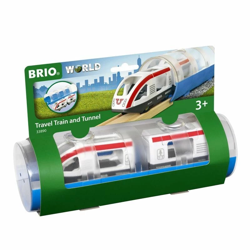 Brio - Travel Train And Tunnel - Wooden Railway 33890 4 Brio - Travel Train And Tunnel - Wooden Railway 33890 - Image 2
