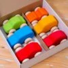 Grimm's - Colored Wooden Cars 2 Grimm's - Colored Wooden Cars -Tiny Creations Shop Coloured Wooden Cars by Grimms