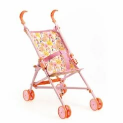 Djeco - Flower Doll Umbrella Stroller