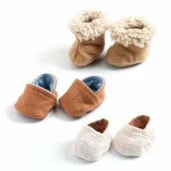 Djeco - 3 Pairs Of Doll's Slippers