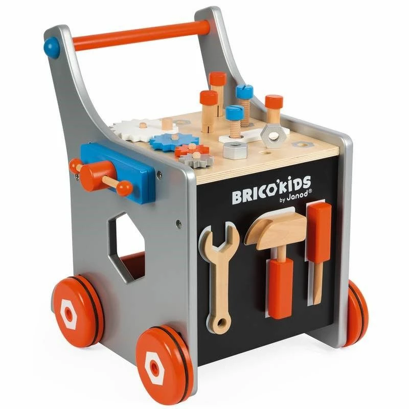 Janod - Brico Kids Magnetic DIY Trolley 5 Janod - Brico Kids Magnetic DIY Trolley - Image 3