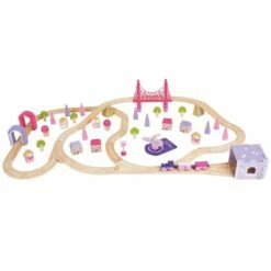 Tiny Creations Shop 38 BIG JIGS Fairy Town Train Set
