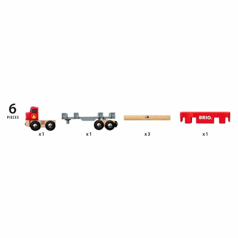 Brio - Lumber Truck - 33657 5 Brio - Lumber Truck - 33657 - Image 3