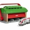 Brio - Train Garage With Handle - 33474 -Tiny Creations Shop brio traingaragewithhandle 1