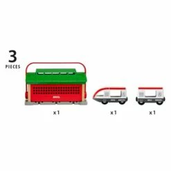 Brio - Train Garage With Handle - 33474 -Tiny Creations Shop brio traingaragewithhandle 3
