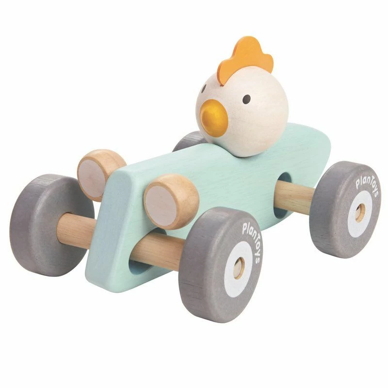 Plan Toys - Chicken Racing Car 3 Plan Toys - Chicken Racing Car