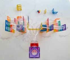 Connetix - Magnetic Tiles - 92 Piece Ball Run Pack -Tiny Creations Shop connetix 92pcballrun 7