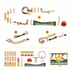 Djeco - Zig & Go 25pc Set 9 Djeco - Zig & Go 25pc Set -Tiny Creations Shop djeco 5642zigandgo25pc 3