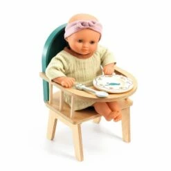 Djeco - Baby Doll High Chair 7 Djeco - Baby Doll High Chair -Tiny Creations Shop djeco dj7856dollhighchair 2