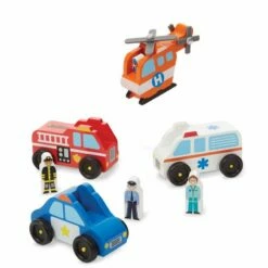 Melissa And Doug Melissa & Doug - Emergency Vehicle Set