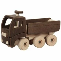 Goki - Wooden Dump Truck - Nature