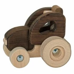 Goki - Wooden Tractor - Nature