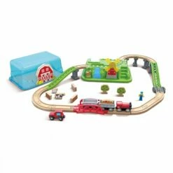 Hape E3772 - Countryside Railway Bucket Playset