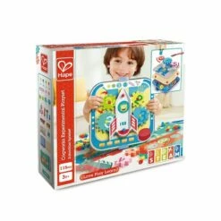 Hape - Cogworks Experimental Playset - E1065 -Tiny Creations Shop hape e1065cogworksexperimentalplayset 4
