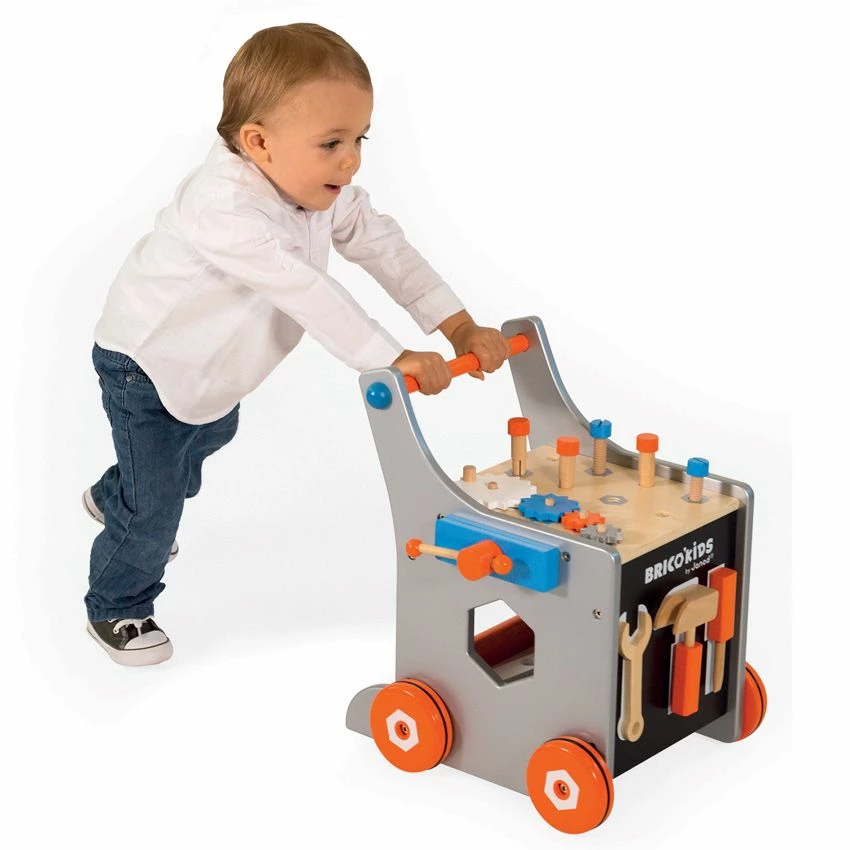 Janod - Brico Kids Magnetic DIY Trolley 4 Janod - Brico Kids Magnetic DIY Trolley - Image 2