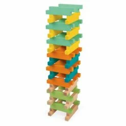 Janod - 60 Piece Connecting Blocks 12 Janod - 60 Piece Connecting Blocks -Tiny Creations Shop janod 8300 60pcconnectingblocks 1