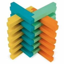 Janod - 60 Piece Connecting Blocks