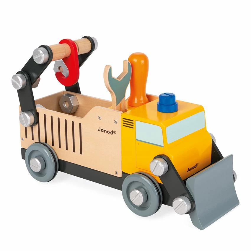 Janod - Brico'Kids DIY Construction Truck 3 Janod - Brico'Kids DIY Construction Truck
