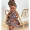 Made For Mia - Desert Wind - Indigenous Summer Dress - Suits 38cm Miniland Doll
