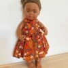 Made For Mia - Kookaburra - Indigenous Summer Dress - Suits 38cm Miniland Doll