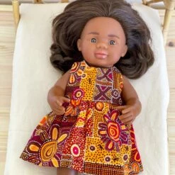 Made For Mia - Spinifex - Indigenous Summer Dress - 38cm Miniland Doll