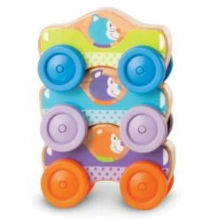 Melissa And Doug Melissa & Doug - First Play - Animal Stacking Cars