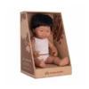 Miniland Dolls - Anatomically Correct Baby Latino Boy With Down Syndrome, 38 Cm Boxed 2 Miniland Dolls - Anatomically Correct Baby Latino Boy With Down Syndrome, 38 Cm Boxed -Tiny Creations Shop miniland 31267latinoboydownsyndrome 1