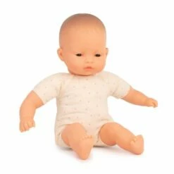Miniland Dolls - Soft Bodied With Articulated Head, Asian, 32 Cm
