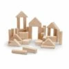 Plan Toys - 40 Unit Blocks - Natural - 5512