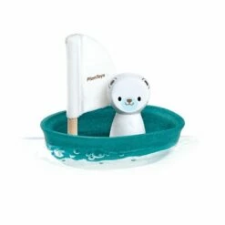 Plan Toys - Sailing Boat - Polar Bear