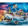 Playmobil - City Action - Fire Rescue With Personal Watercraft - 70140 -Tiny Creations Shop playmobil 70140firerescuewithpersonalwatercraft 1