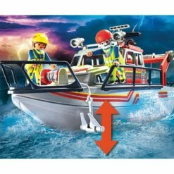Playmobil - City Action - Fire Rescue With Personal Watercraft - 70140 -Tiny Creations Shop playmobil 70140firerescuewithpersonalwatercraft 3