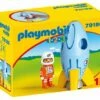 Playmobil - 1.2.3 Astronaut With Rocket 1 Playmobil - 1.2.3 Astronaut With Rocket -Tiny Creations Shop playmobil astronautwithrocket 1