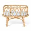 Poppie Toys - Poppie Crib - Baby Blue -Tiny Creations Shop poppie cribmattressbabyblue 1
