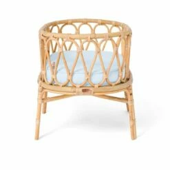 Poppie Toys - Poppie Crib Mattress ONLY Baby Blue -Tiny Creations Shop poppie cribmattressbabyblue 2