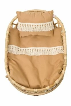 Poppie Toys - Poppie Duvet And Pillow Set With Fringe - Clay -Tiny Creations Shop poppie duvet pillowclay 2