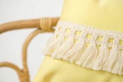 Poppie Toys - Poppie Duvet And Pillow Set With Fringe - Yellow -Tiny Creations Shop poppie duvet pillowyellow 3