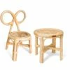 Poppie Toys - Poppie Mini Table And Mini Bow Chair 2 Poppie Toys - Poppie Mini Table And Mini Bow Chair -Tiny Creations Shop poppie minitable minichair 1