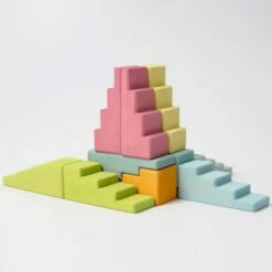 Grimm's - Stepped Roofs Pastel -Tiny Creations Shop stepped roofs pastel by grimms 1