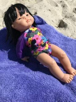 Tailoring For Miss Polly - Rashie Set To Suit 38CM Miniland Doll - Young Squad - Aussie Birds