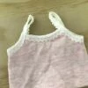 TAILORING FOR MISS POLLY - SINGLET TO SUIT 38CM MINILAND DOLL - PINK
