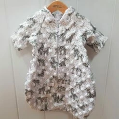 Tailoring For Miss Polly - Sleeping Bag On Its Own To Suit 38cm Miniland Doll - Giraffes