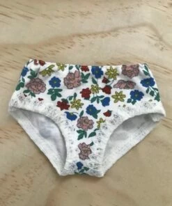 TAILORING FOR MISS POLLY - UNDERPANTS TO SUIT 38CM MINILAND DOLL - DITSY SPRING