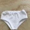 TAILORING FOR MISS POLLY - UNDERPANTS TO SUIT 38CM MINILAND DOLL - WHITE -Tiny Creations Shop tfmp 38whiteunderpants 1 1