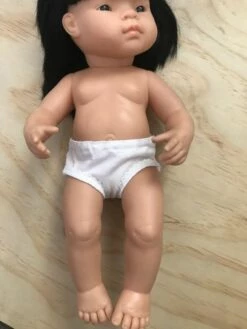 TAILORING FOR MISS POLLY - UNDERPANTS TO SUIT 38CM MINILAND DOLL - WHITE 5 TAILORING FOR MISS POLLY - UNDERPANTS TO SUIT 38CM MINILAND DOLL - WHITE -Tiny Creations Shop tfmp 38whiteunderpants 2 1