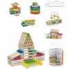 Viga - Wooden Creating Blocks 250pc -Tiny Creations Shop viga 250pc creative blocks in tub
