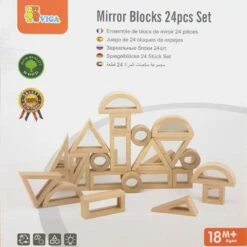 Viga - Mirror Blocks 24pcs Set