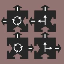 Waytoplay - Crossing Extension 4 Pcs